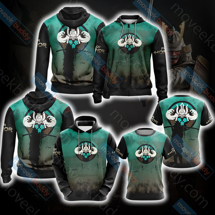 Samurai-Unisex-3D-T-shirt-3