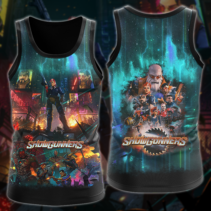 Showgunners-Video-Game-3D-All-Over-Printed-T-shirt-Tank-Top-Zip-Hoodie-Pullover-Hoodie-Hawaiian-Shirt-Beach-Shorts-Jogger-1