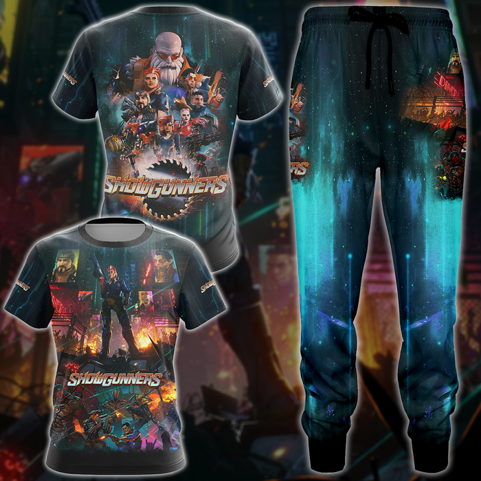 Showgunners-Video-Game-3D-All-Over-Printed-T-shirt-Tank-Top-Zip-Hoodie-Pullover-Hoodie-Hawaiian-Shirt-Beach-Shorts-Jogger-2