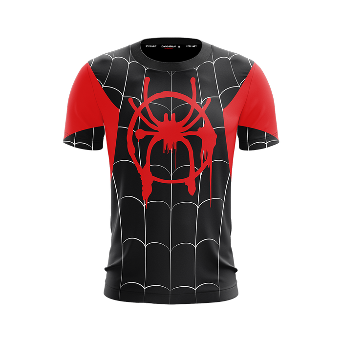 Spider-Man-Into-the-Spider-Verse-Miles-Morales-Cosplay-Unisex-3D-T-shirt-1