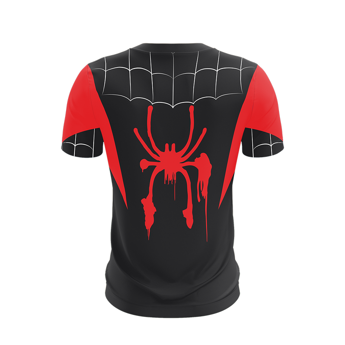 Spider-Man-Into-the-Spider-Verse-Miles-Morales-Cosplay-Unisex-3D-T-shirt-2