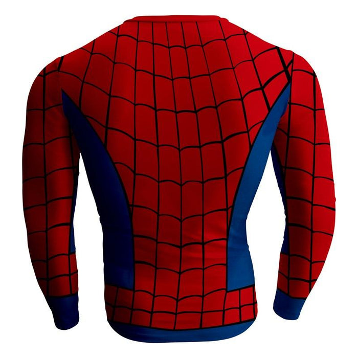 Spider-Man-Long-Sleeve-Compression-T-shirt-2