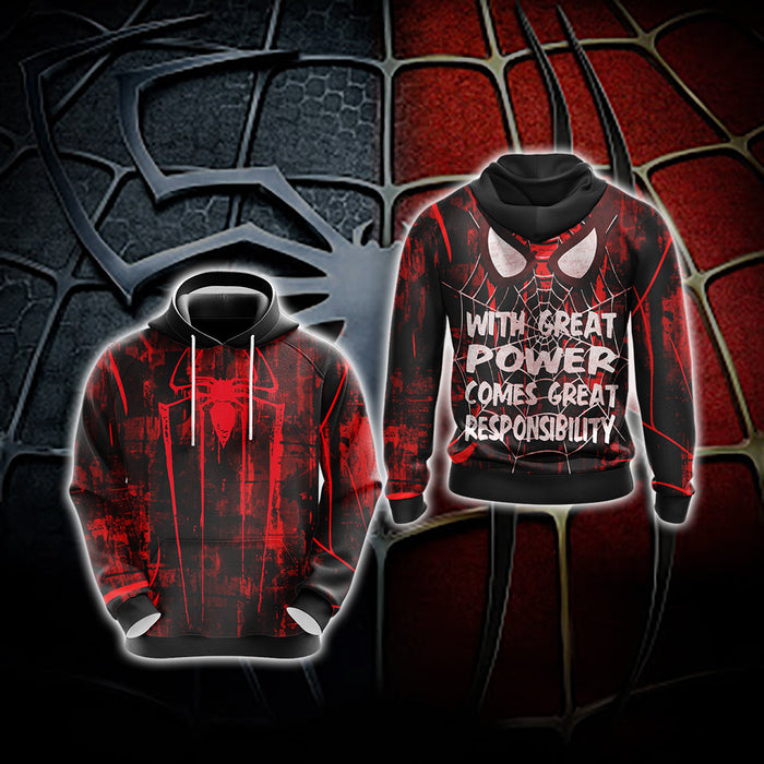 Spider-Man-With-Great-Power-Comes-Great-Responsibility-Unisex-3D-T-shirt-1