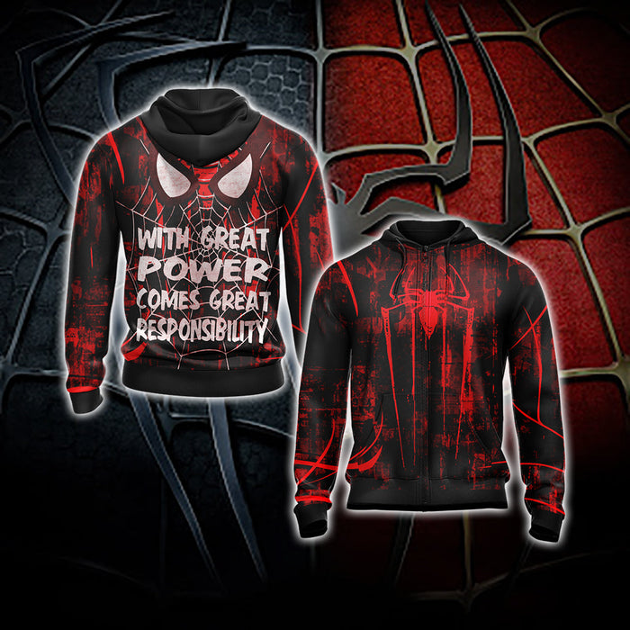 Spider-Man-With-Great-Power-Comes-Great-Responsibility-Unisex-3D-T-shirt-3