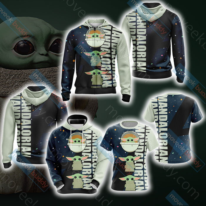 Star-Wars-The-Mandalorian-The-Child-Cartoon-Unisex-3D-T-shirt-3