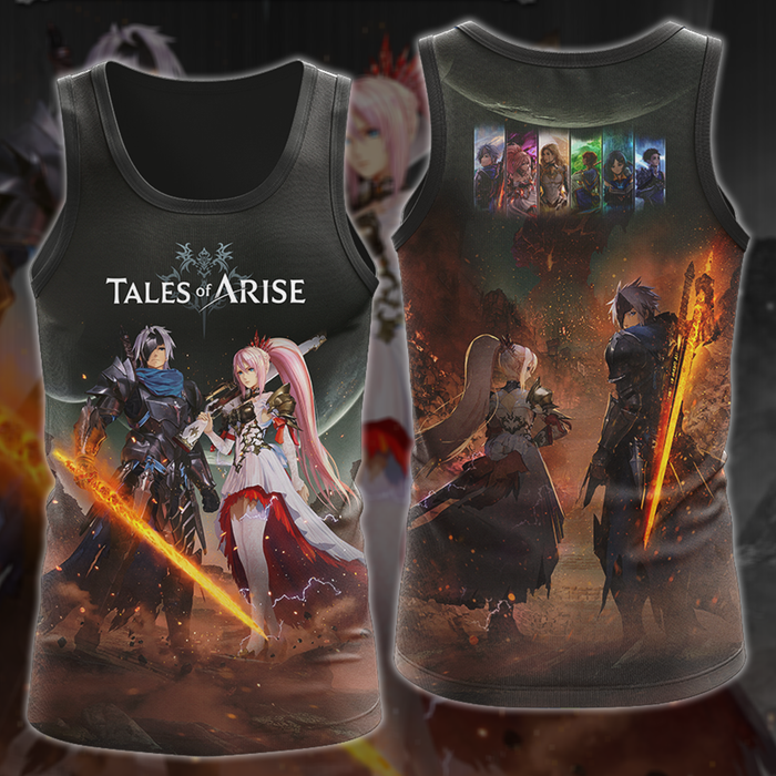 Tales-of-Arise-Video-Game-3D-All-Over-Printed-T-shirt-Tank-Top-Zip-Hoodie-Pullover-Hoodie-Hawaiian-Shirt-Beach-Shorts-Jogger-1