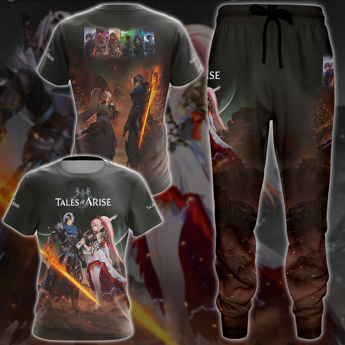 Tales-of-Arise-Video-Game-3D-All-Over-Printed-T-shirt-Tank-Top-Zip-Hoodie-Pullover-Hoodie-Hawaiian-Shirt-Beach-Shorts-Jogger-2