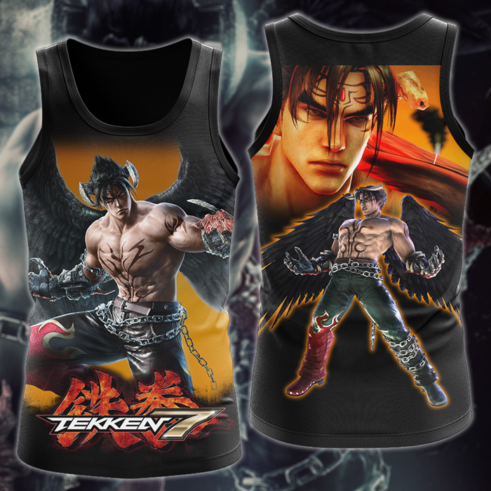 Tekken-7-Video-Game-3D-All-Over-Print-T-shirt-Tank-Top-Zip-Hoodie-Pullover-Hoodie-Hawaiian-Shirt-Beach-Shorts-Jogger-1