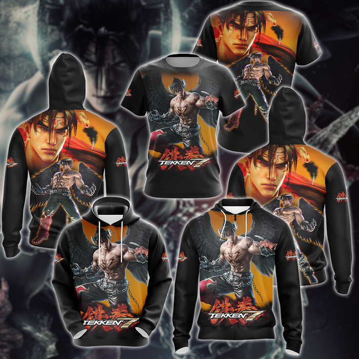 Tekken-7-Video-Game-3D-All-Over-Print-T-shirt-Tank-Top-Zip-Hoodie-Pullover-Hoodie-Hawaiian-Shirt-Beach-Shorts-Jogger-2