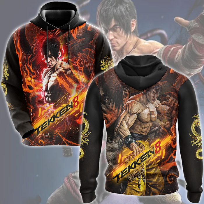 Tekken-8-Law-Video-Game-All-Over-Printed-T-shirt-Tank-Top-Zip-Hoodie-Pullover-Hoodie-Hawaiian-Shirt-Beach-Shorts-Joggers-2