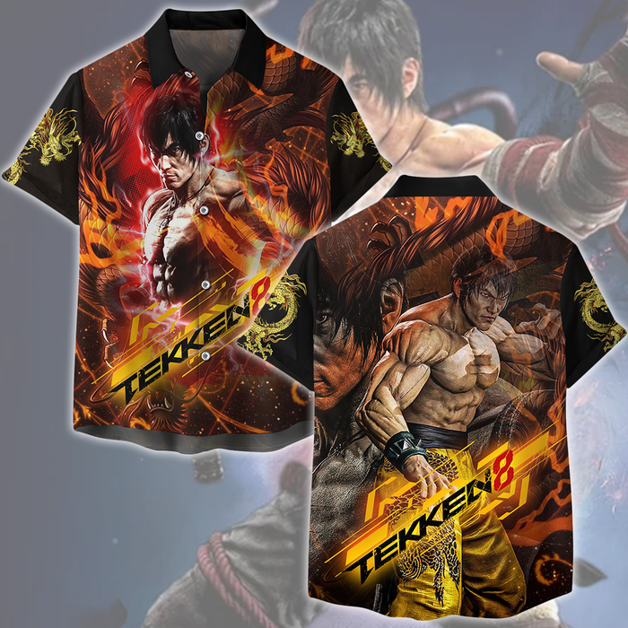 Tekken-8-Law-Video-Game-All-Over-Printed-T-shirt-Tank-Top-Zip-Hoodie-Pullover-Hoodie-Hawaiian-Shirt-Beach-Shorts-Joggers-3