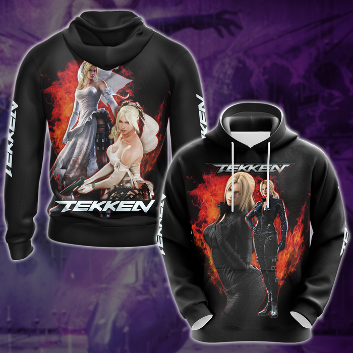 Tekken-Nina-Williams-Video-Game-3D-All-Over-Print-T-shirt-Tank-Top-Zip-Hoodie-Pullover-Hoodie-Hawaiian-Shirt-Beach-Shorts-Jogger-2