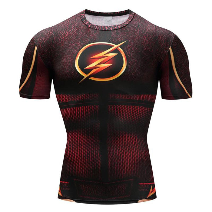 The-Flashman-Cosplay-Short-Sleeve-Compression-T-shirt-1