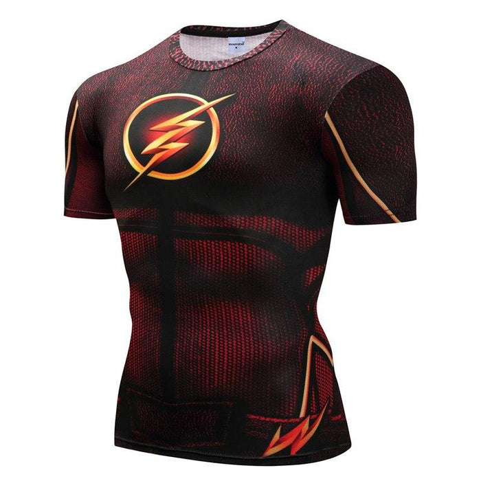 The-Flashman-Cosplay-Short-Sleeve-Compression-T-shirt-2