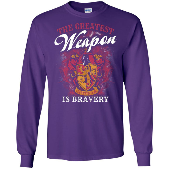 The-Greatest-Weapon-Is-Bravery-Harry-Potter-Fan-T-shirt-1