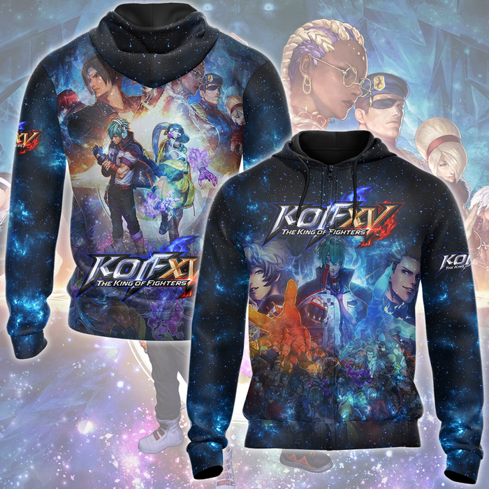 The-King-of-Fighters-Video-Game-All-Over-Printed-T-shirt-Tank-Top-Zip-Hoodie-Pullover-Hoodie-Hawaiian-Shirt-Beach-Shorts-Joggers-1