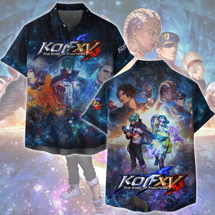 The-King-of-Fighters-Video-Game-All-Over-Printed-T-shirt-Tank-Top-Zip-Hoodie-Pullover-Hoodie-Hawaiian-Shirt-Beach-Shorts-Joggers-2