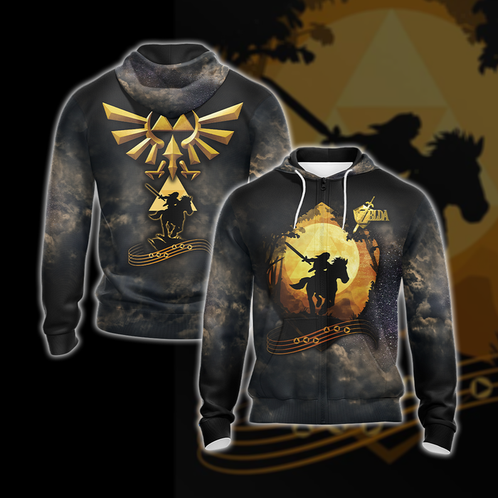 The-Legend-Of-Zelda-T-shirt-Zip-Hoodie-Pullover-Hoodie-1