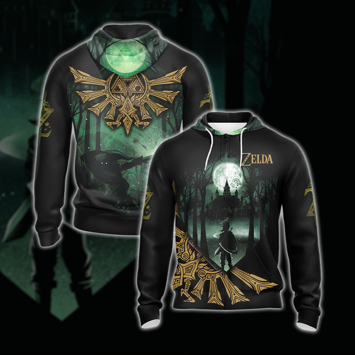 The-Legend-Of-Zelda-Unisex-3D-T-shirt-Zip-Hoodie-1