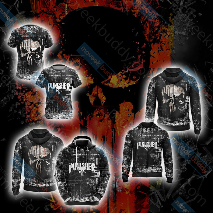 The-Punisher-New-Version-Unisex-3D-T-shirt-3