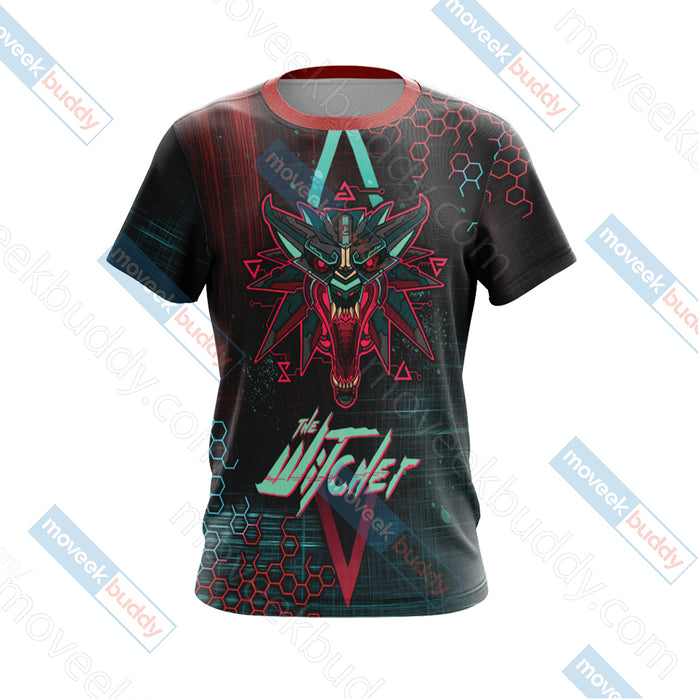 The-Witcher-New-Version-Unisex-3D-T-shirt-1