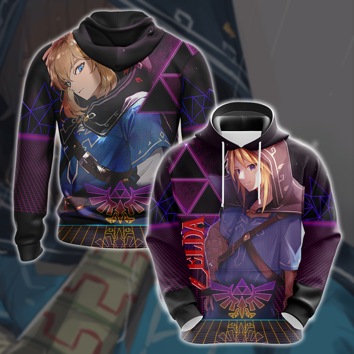 The-legend-of-Zelda-All-Over-Print-T-shirt-Zip-Hoodie-Pullover-Hoodie-2