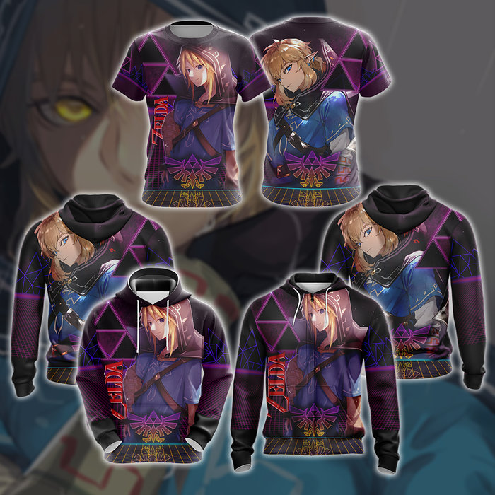 The-legend-of-Zelda-All-Over-Print-T-shirt-Zip-Hoodie-Pullover-Hoodie-3