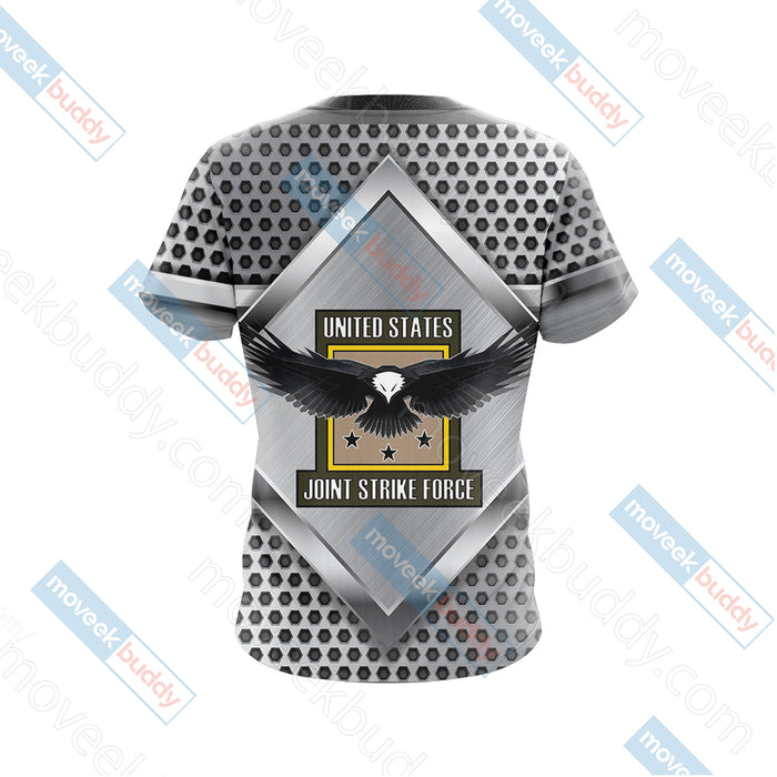 Tom-Clancys-EndWar-Joint-Strike-Force-Unisex-3D-T-shirt-2