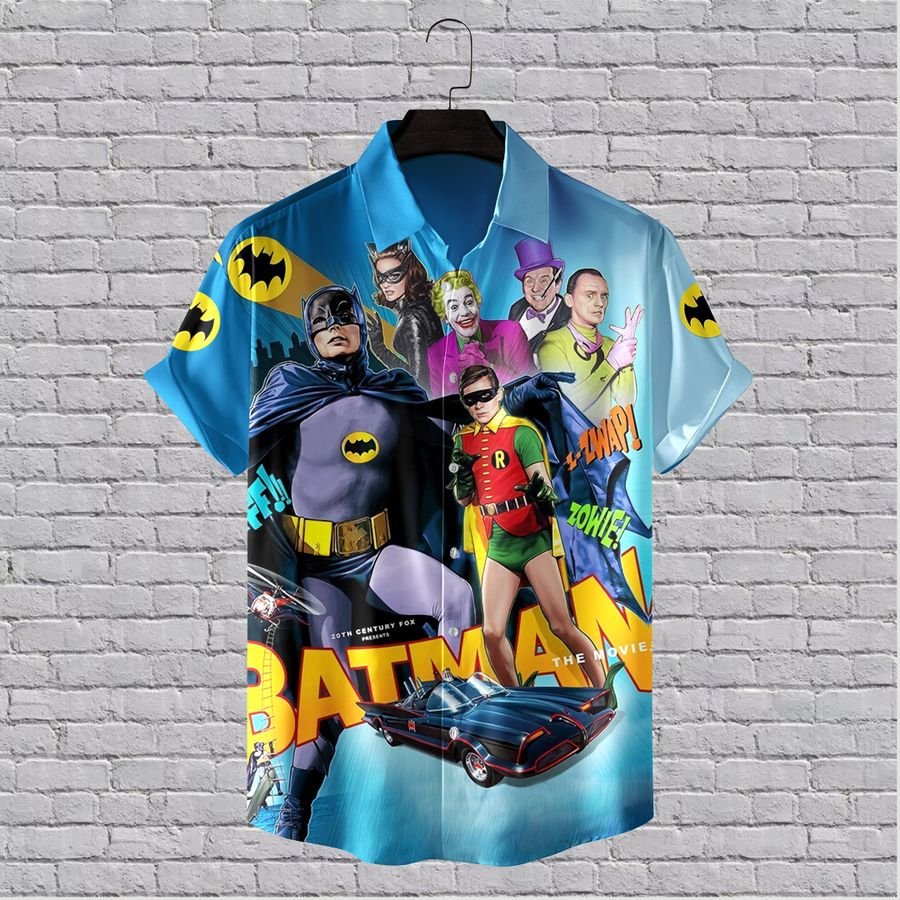 1966 Batman The Movie Hawaiian Shirt 1966 Batman The Movie Hawaiian Shirt