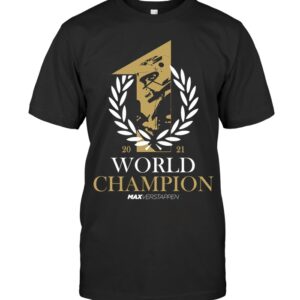 2021 F1 World Champion Max Verstappen 3D Shirt