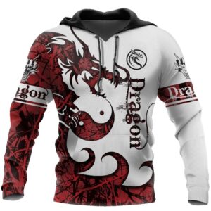 3D Tattoo And Dungeon Dragon Hoodie T Shirt