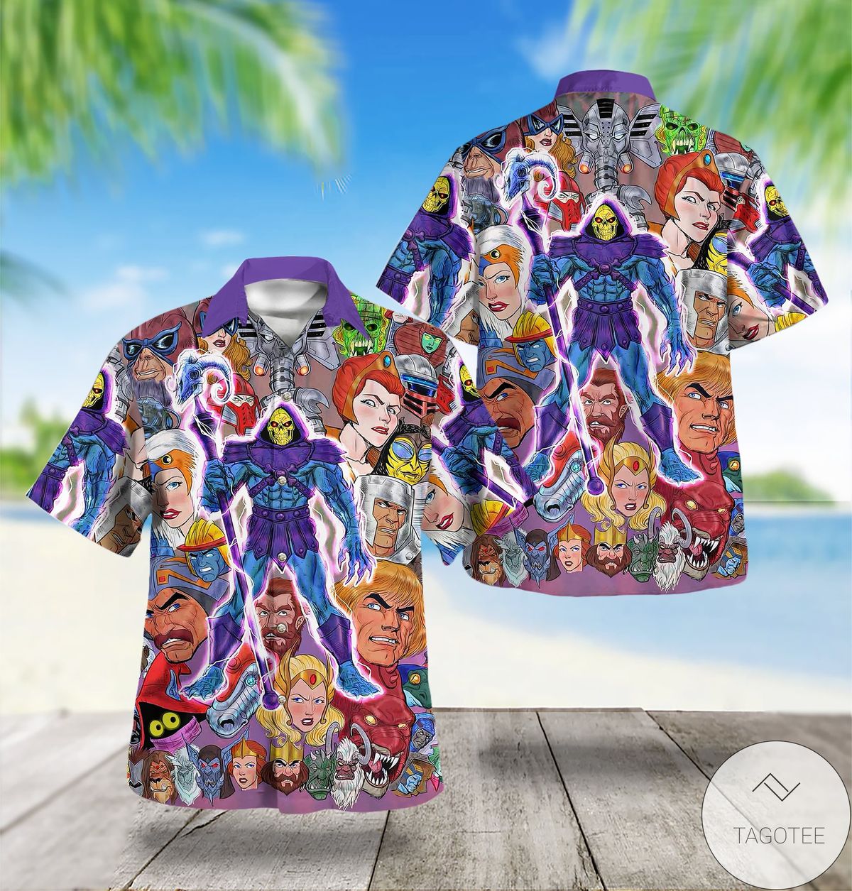 80S Cartoon Characters Hawaiian Shirt 80S Cartoon Characters Hawaiian Shirt