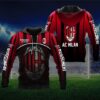 Ac Milan 1899 Emirates Fly Better 3D Hoodie