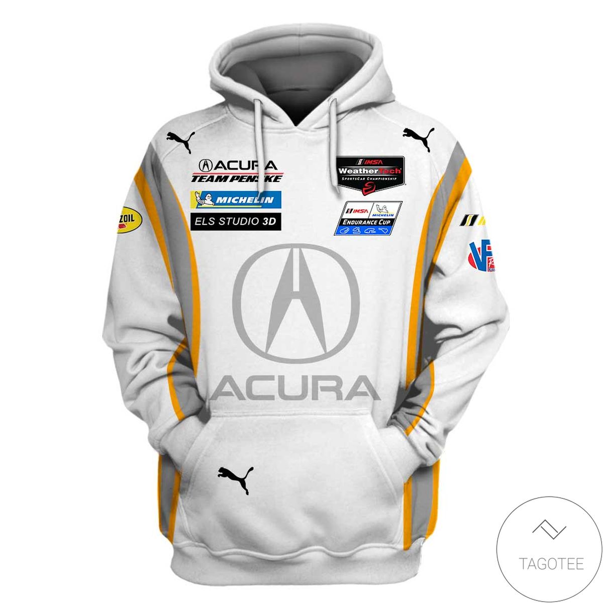 Acura Rallying Branded Unisex Racing Car 3D Hoodie Acura Rallying Branded Unisex Racing Car 3D Hoodie