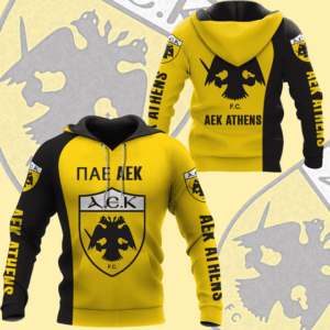 Aek Athens Fc 3D Hoodie