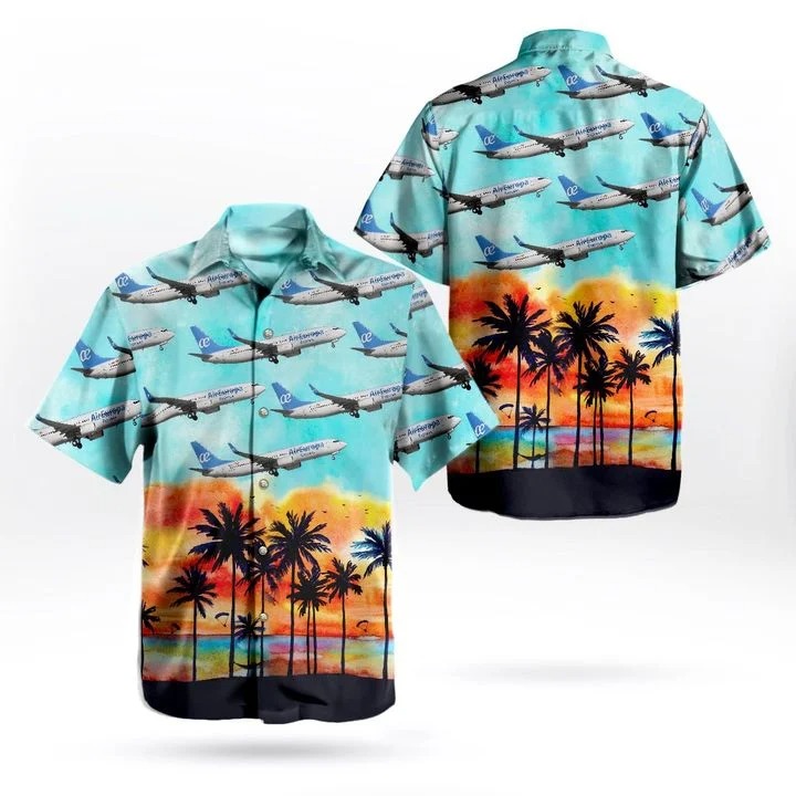 Air Europa Boeing 737-85P Hawaiian Shirt Air Europa Boeing 737-85P Hawaiian Shirt