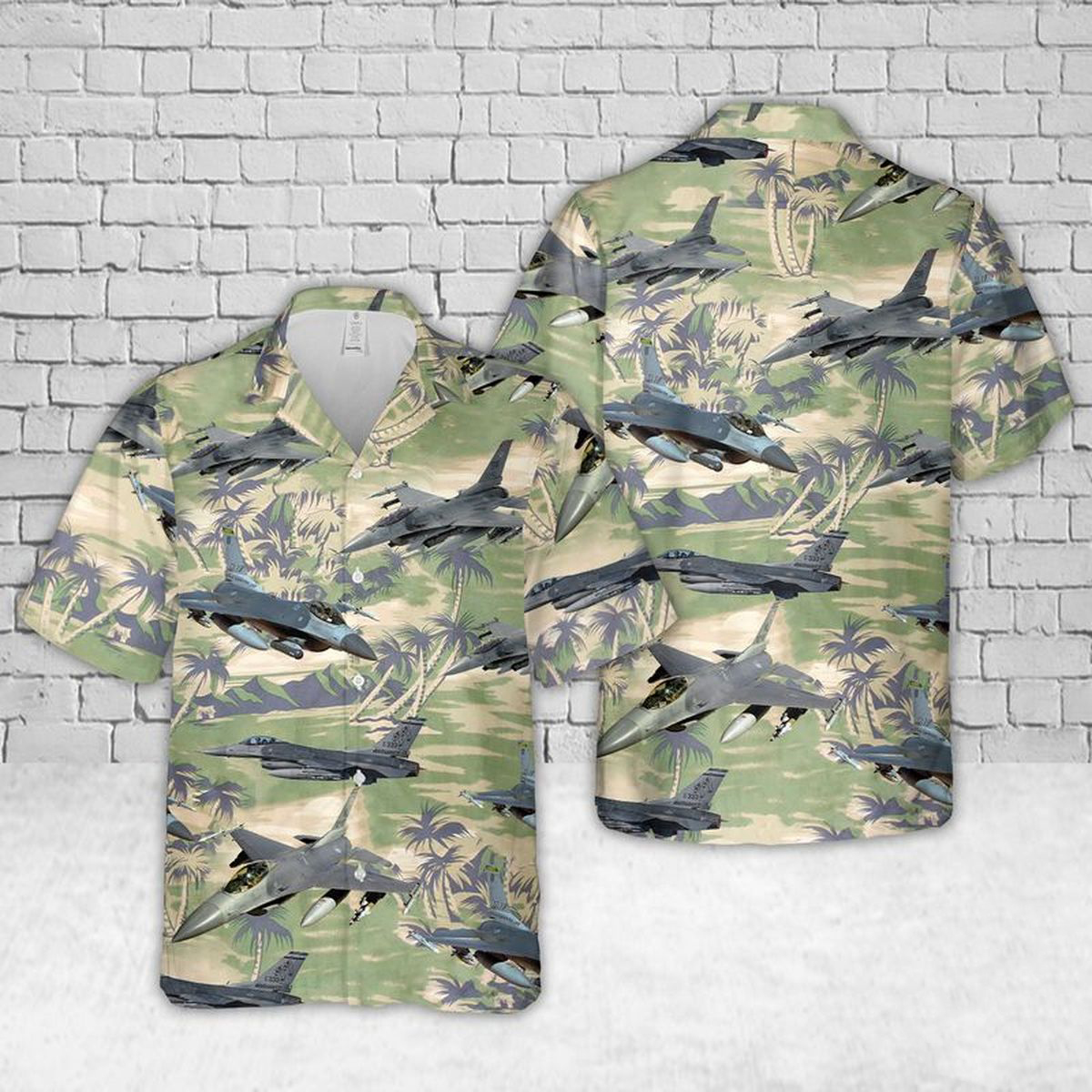 Air Force General Dynamics F-16 Fighting Falcon Aloha Hawaiian Shirt Air Force General Dynamics F-16 Fighting Falcon Aloha Hawaiian Shirt