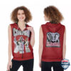 Alabama Crimson Tide Football University Champion 3D Sleeveless Zip Hoodie
