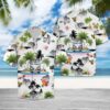 Alaskan Malamute Vacation Hawaiian Shirt Summer Button Up