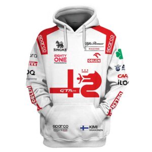Alfa Romeo Racing Since 1910 Orlen 3D Hoodie