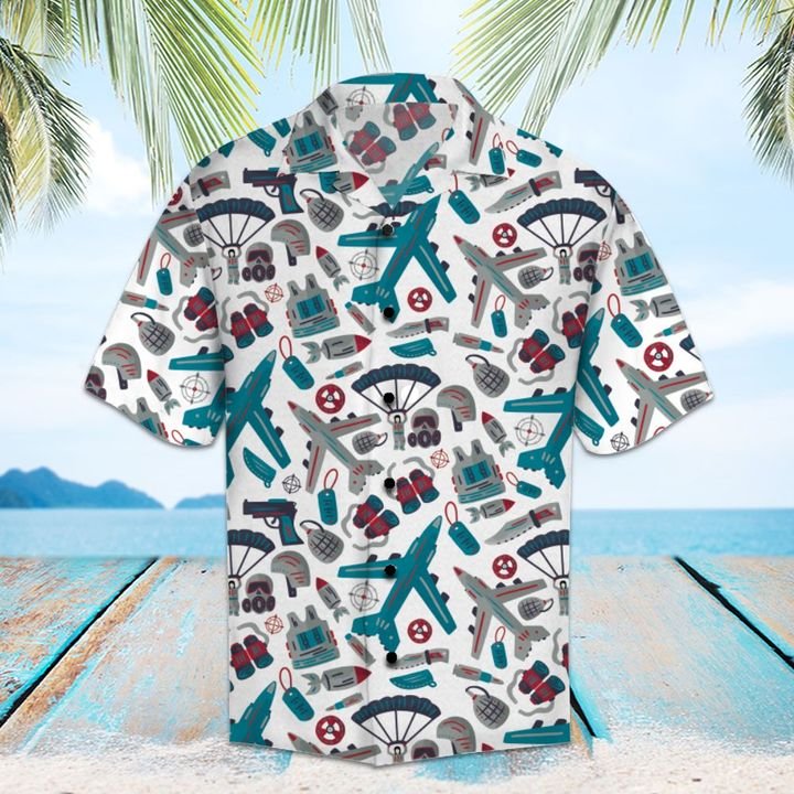 Amazing Air Force Hawaiian Shirt Summer Button Up Amazing Air Force Hawaiian Shirt Summer Button Up