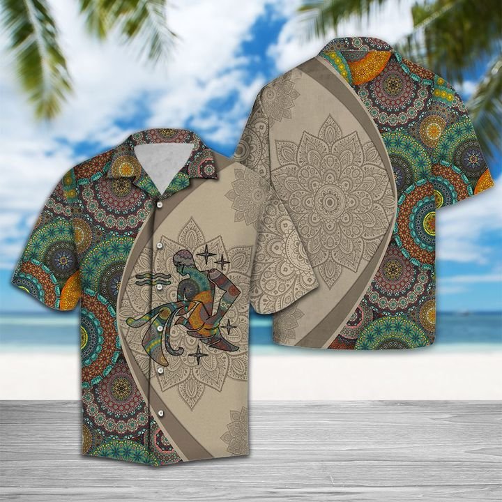 Amazing Aquarius Horoscope Hawaiian Shirt Summer Button Up Amazing Aquarius Horoscope Hawaiian Shirt Summer Button Up