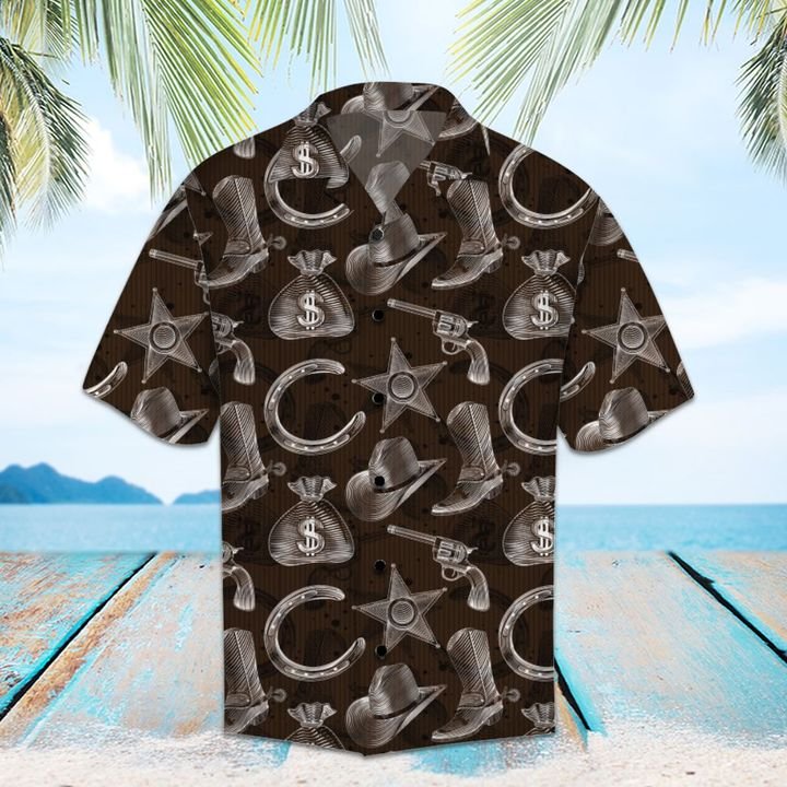 Amazing Cowboy Hawaiian Shirt Summer Button Up Amazing Cowboy Hawaiian Shirt Summer Button Up