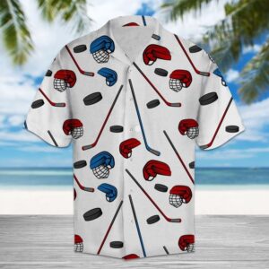 Amazing Hockey Hawaiian Shirt Summer Button Up