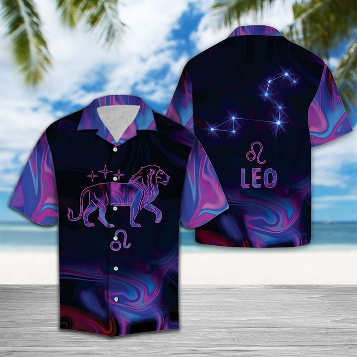 Amazing Leo Horoscope Hawaiian Shirt Summer Button Up Amazing Leo Horoscope Hawaiian Shirt Summer Button Up