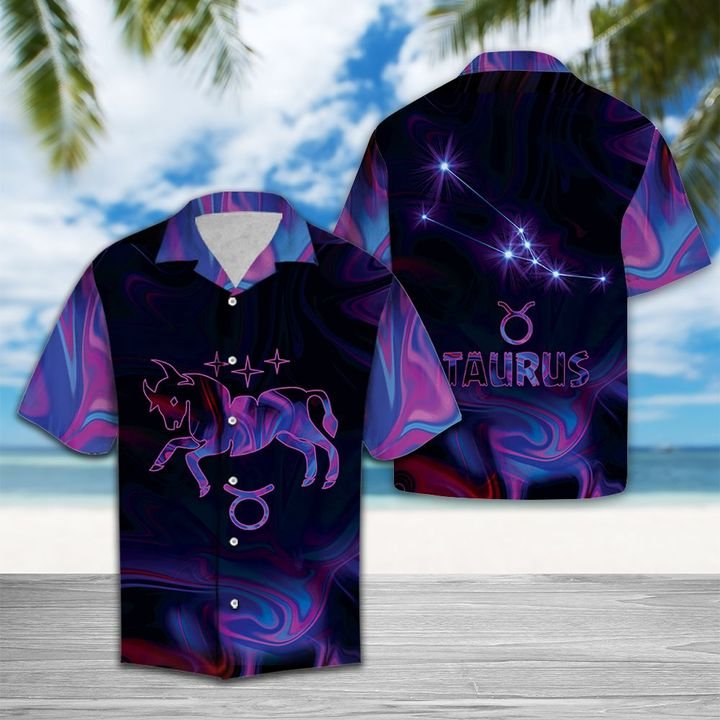 Amazing Taurus Horoscope Hawaiian Shirt Summer Button Up Amazing Taurus Horoscope Hawaiian Shirt Summer Button Up