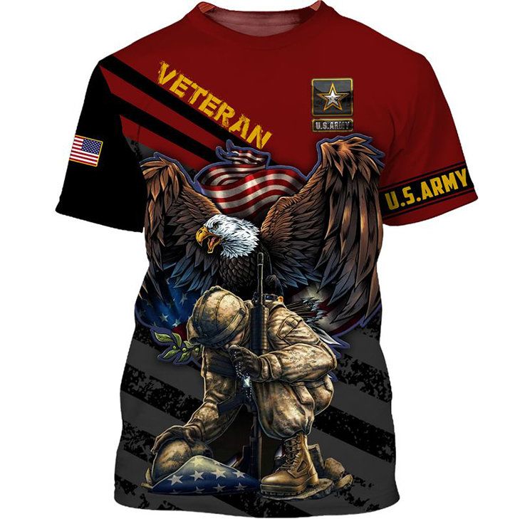 American Eagle Flag God Bless Army Veteran 3D Hoodie And Shirt American Eagle Flag God Bless Army Veteran 3D Hoodie And Shirt