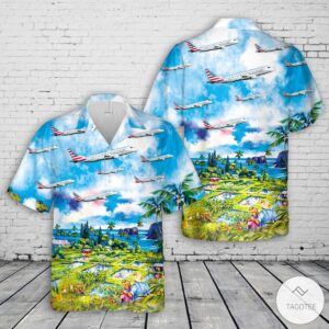 American Eagle (Republic Airways) Embraer 170-200Lr Hawaiian Shirt
