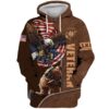 American Eagle U.S.M.C Veteran 3D Hoodie