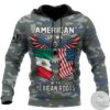 American Grown With Mexican Roots 3D Hoodie